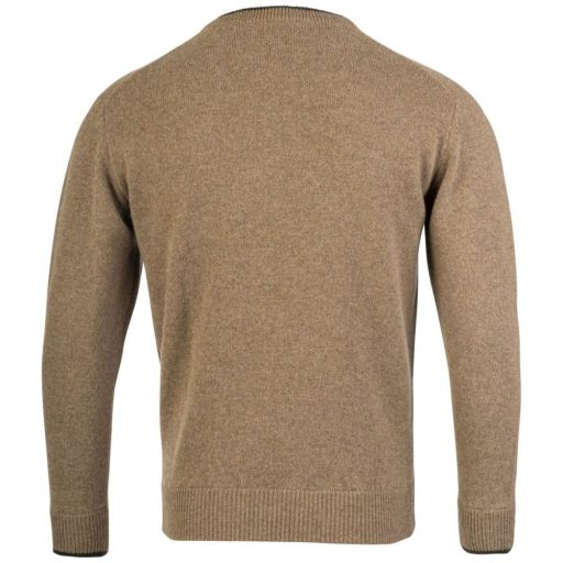 Jack Pyke Ashcombe V nyakú gyapjú pulóver bézs XXXL