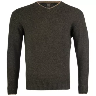 Jack Pyke Ashcombe Lambwool V-neck dark olive S