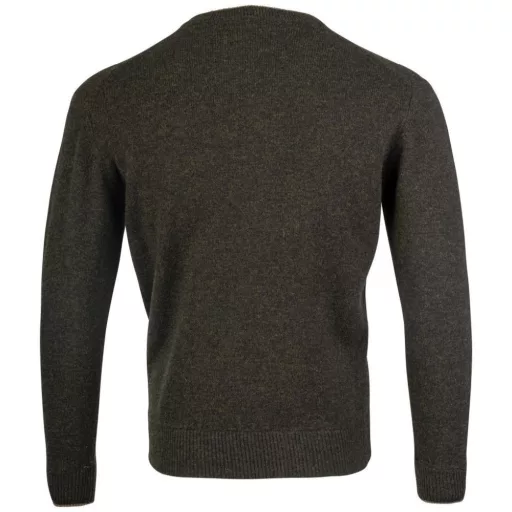 Jack Pyke Ashcombe Lambwool V-neck dark olive S