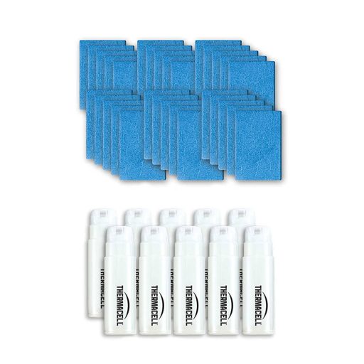 Thermacell refill Mega-Pack 120 hours (10 butane cartridges, 30x4 hours mats)