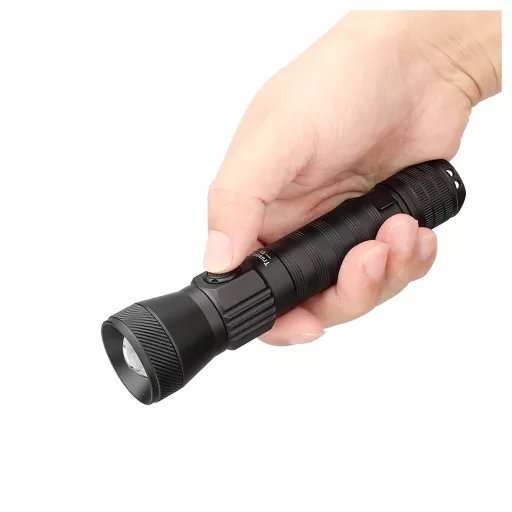 TrustFire E5 zoom zseblámpa