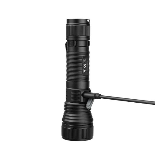 TrustFire E6 zoom zseblámpa