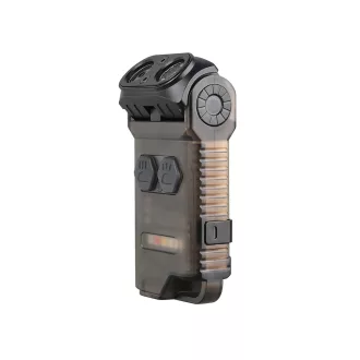   Trustfire MINI X5 fekete LED lámpa fehér, vörös és UV fénnyel