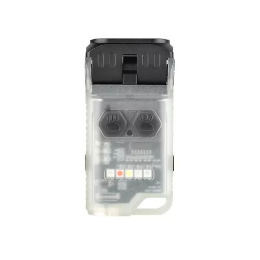 Trustfire MINI X5 szürke LED lámpa fehér, vörös és UV fénnyel