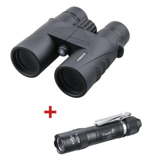   Vector Optics Forester 10x42 keresőtávcső + TrustFire L2S LED lámpa