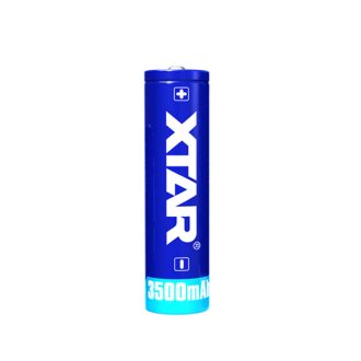 XTAR 18650 3500mAh védett akkumulátor 69 mm hosszú