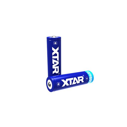 XTAR 18650 3500mAh védett akkumulátor 69 mm hosszú