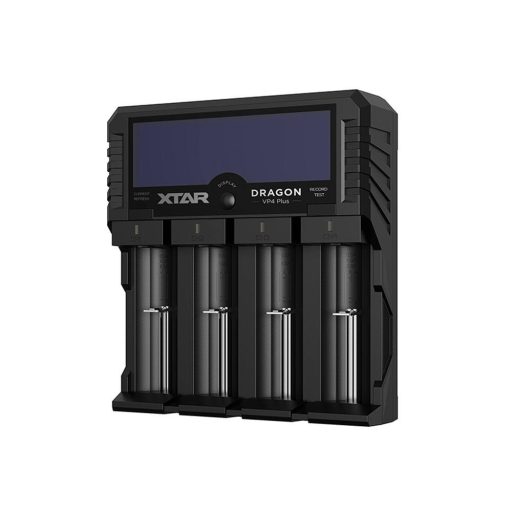 XTAR VP4 Plus Dragon négy öblös univerzális akkumulátor töltő