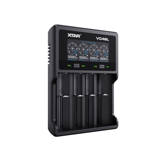 XTAR VC4S QC3.0 négy öblös univerzális akkumulátor töltő