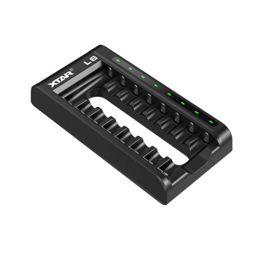 XTAR L8 AA/AAA 1.5V Li-ion/1.2V Ni-MH töltő