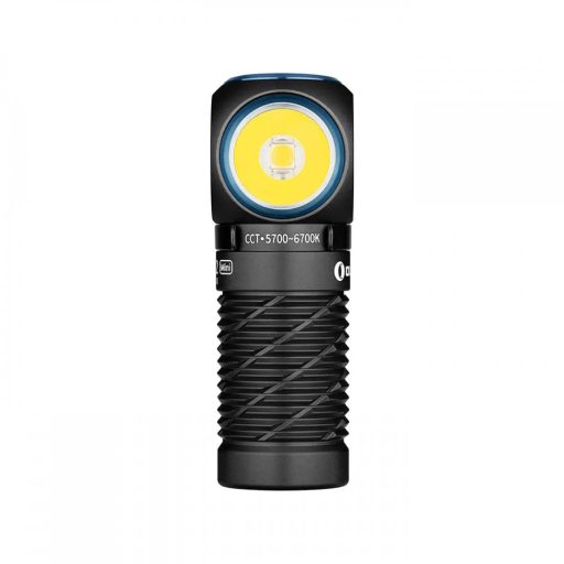 Olight Perun 2 Mini fekete tölthető zseblámpa, hideg fehér fénnyel, fekete