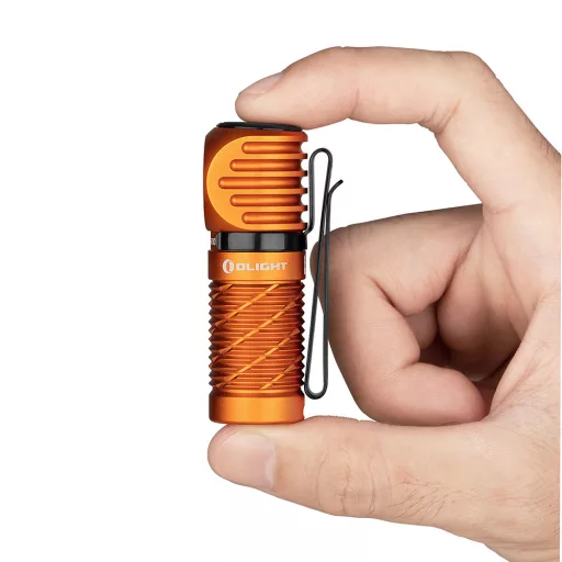 Olight Perun 2 Mini LED flashlight/headlight, orange
