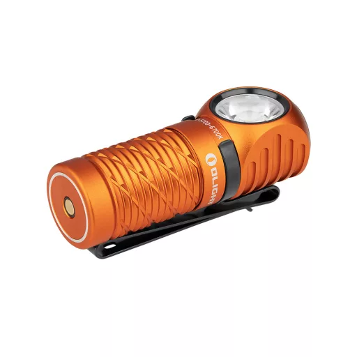 Olight Perun 2 Mini LED flashlight/headlight, orange