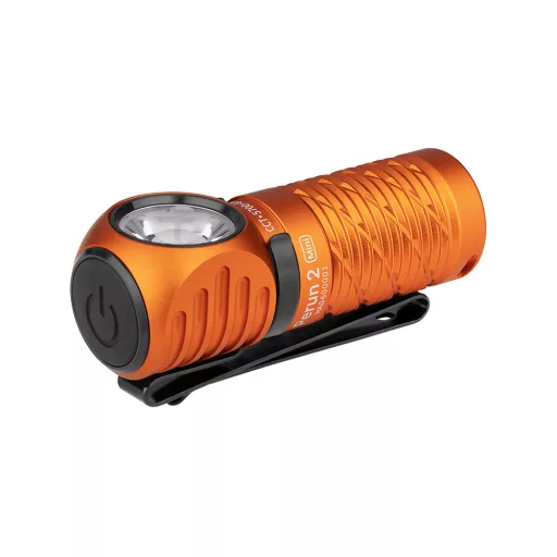 Olight Perun 2 Mini LED flashlight/headlight, orange