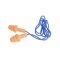 Opsmen MaxDefense NRR23 silicon earplugs with cord