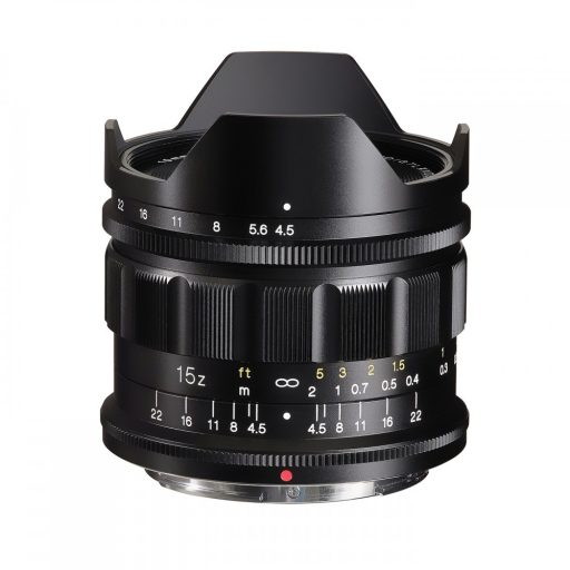 Voigtländer Super Wide Heliar 15mm F4.5 asph fekete Nikon Z objektív