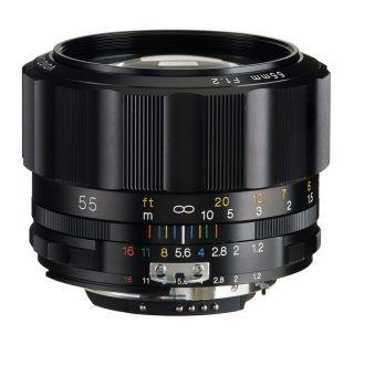   Voigtländer Nokton 1,2/55 mm , SLII-S Nikon Ai-S, objektív fekete