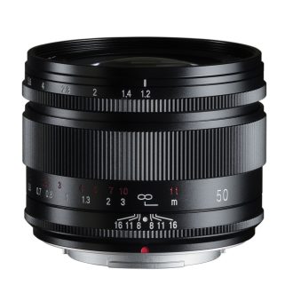 Voigtländer Nokton 50mm F/1.2 Fujifilm X fekete objektív