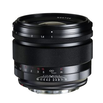   Voigtländer Nokton 50mm f/1.0 ASPH Canon RF fekete objektív