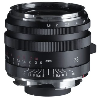   Voigtländer Nokton 28mm F1.5 ASPH. Type I VM fekete objektív