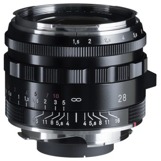   Voigtländer Nokton 28mm F1.5 ASPH. Type II VM fekete objektív