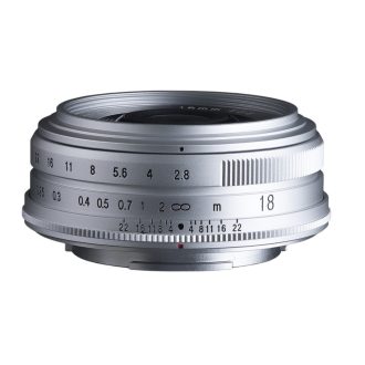   Voigtländer Color-Skopar 18mm f/2.8 Fujifilm X objektív, ezüst
